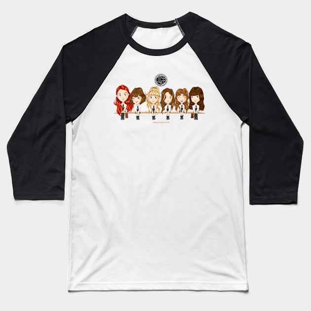Anime Kpop GFRIEND Baseball T-Shirt by MorenoArtwork
